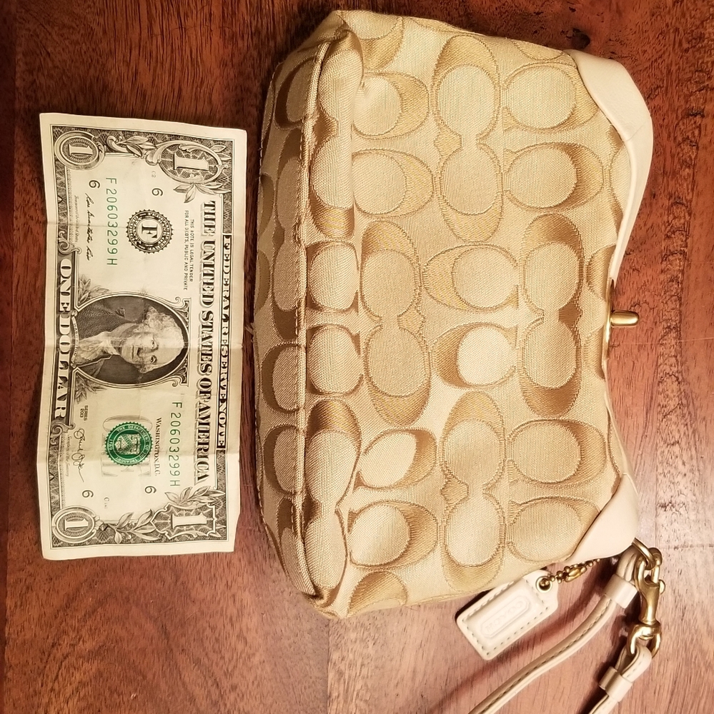 Coach wristlet